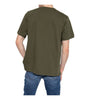 T-shirt en coton vert Balmain