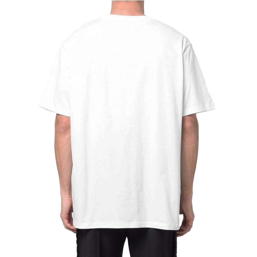 T-shirt en coton blanc Balmain