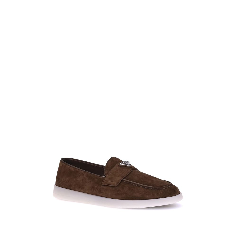 Mocassins en daim Prada