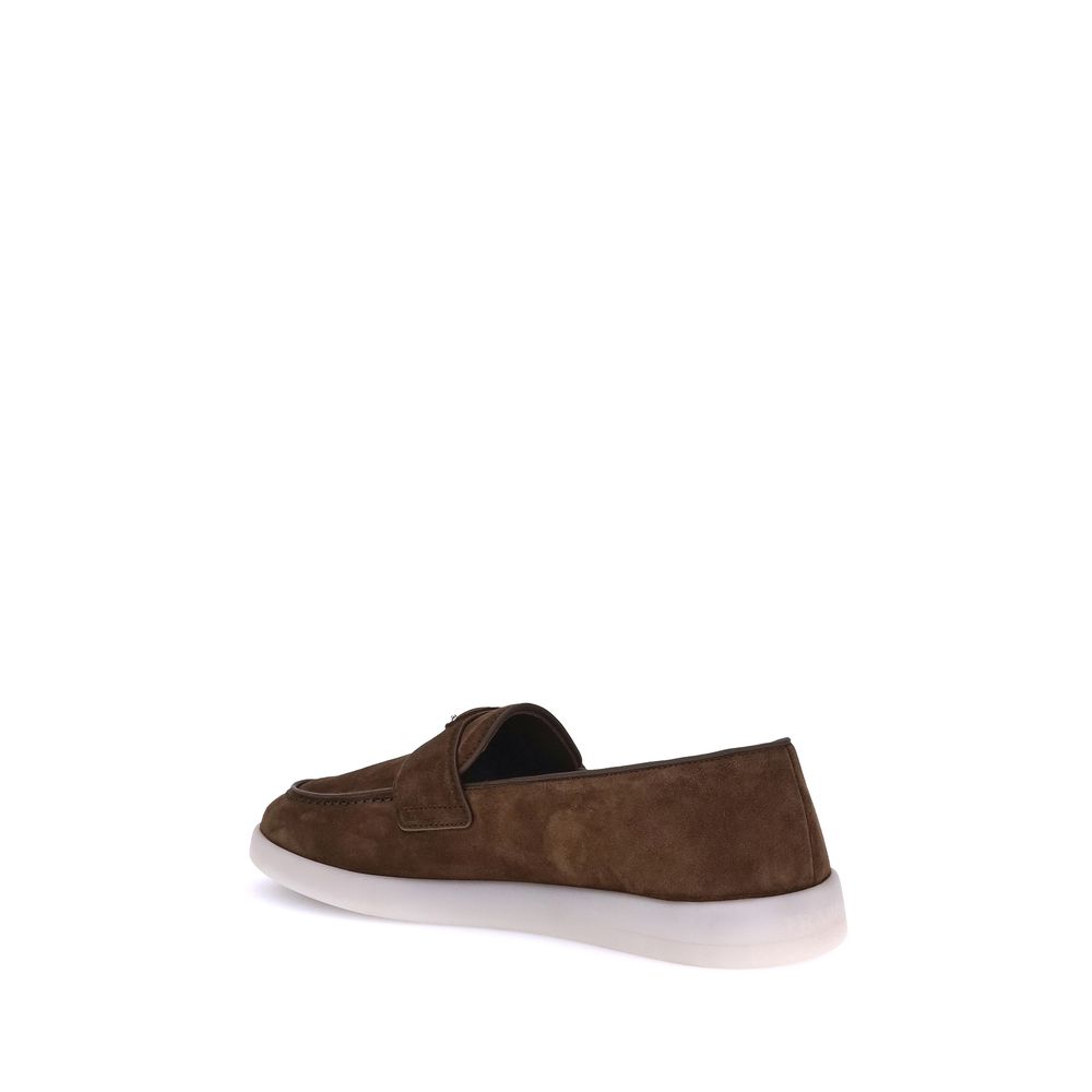 Mocassins en daim Prada