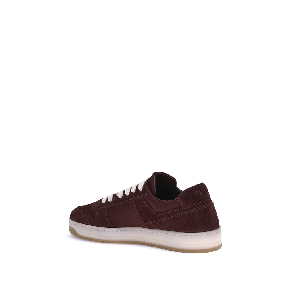 Baskets Prada en cuir suédé
