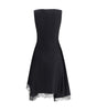 Robe midi asymétrique Alexander McQueen