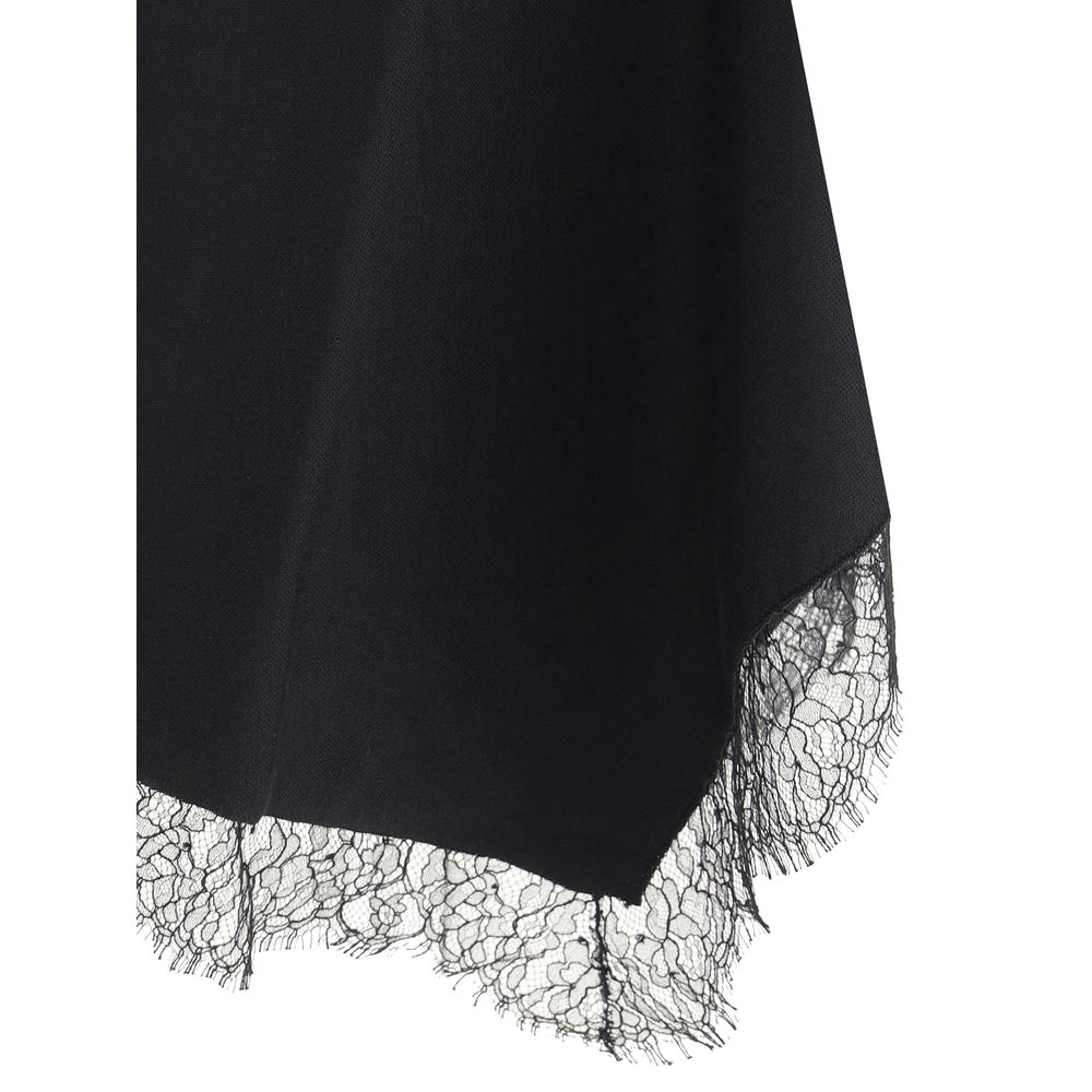 Robe midi asymétrique Alexander McQueen