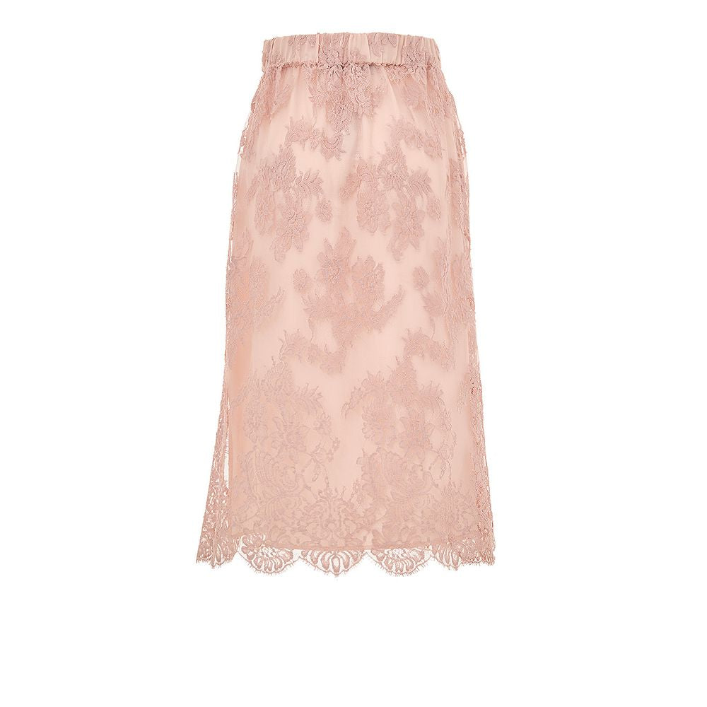 Gucci Pink Cotton Skirt