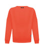 Balmain Orange Cotton Sweater