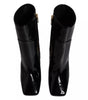 Dolce & Gabbana Black Jackie Leather Mid Calf Boots Shoes