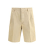 Short en coton Prada