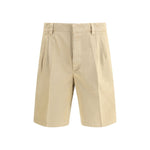 Short en coton Prada