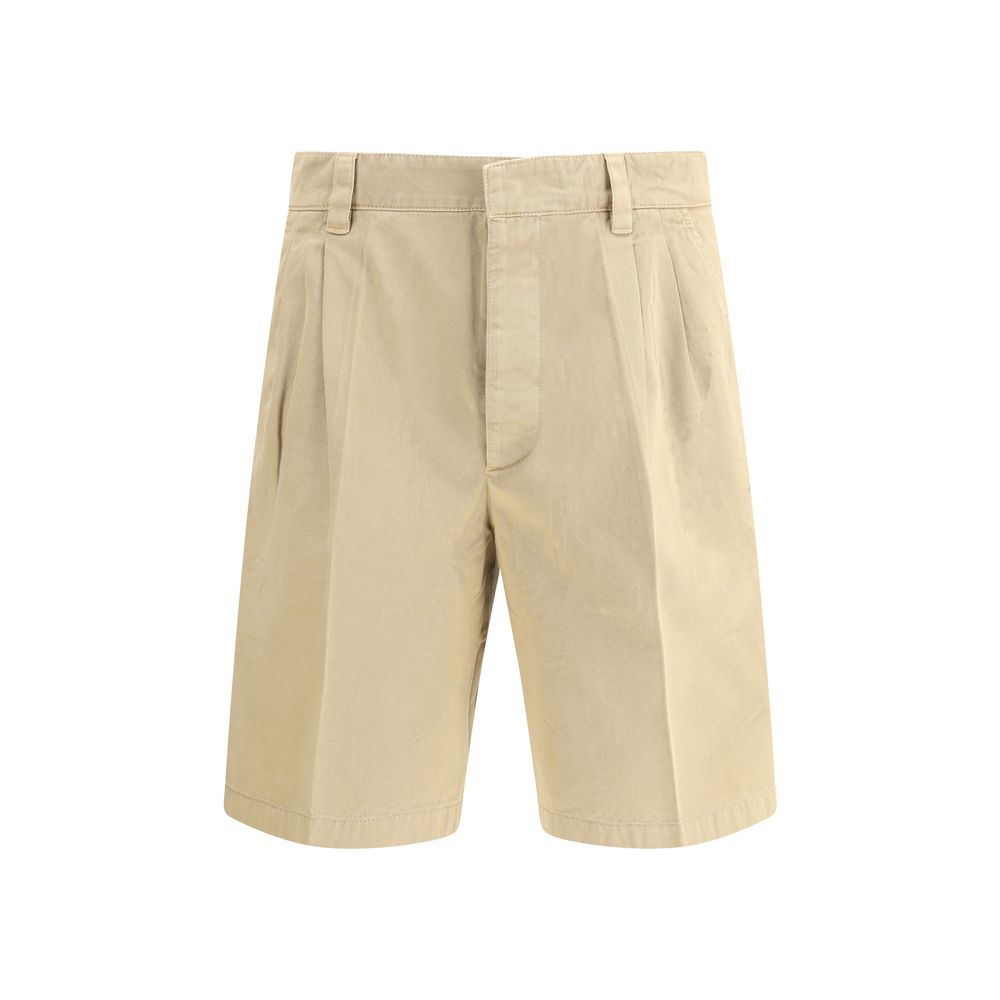 Short en coton Prada