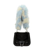Miu Miu Light Blue Fur Shoulder Bag