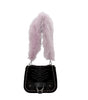 Miu Miu Purple Fur Shoulder Bags