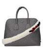 Sacs à bandoulière en cuir blanc Prada