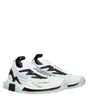 Dolce & Gabbana White Fabric Athletic Sneakers