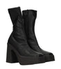Stella McCartney Black Leather Ankle Boots