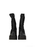 Stella McCartney Black Leather Ankle Boots
