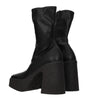 Stella McCartney Black Leather Ankle Boots