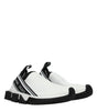 Dolce & Gabbana White Fabric Chunky Sneakers