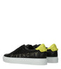 Givenchy Baskets basses en cuir noir