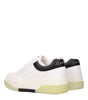 Amiri White Leather Low Tops