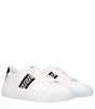 Versace White Leather Sneakers