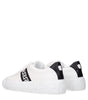 Versace White Leather Sneakers