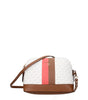 Michael Kors Beige Fabric Crossbody Bags