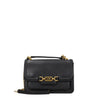 Michael Kors Black Leather Shoulder Bags