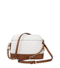 Michael Kors Beige Fabric Crossbody Bags