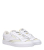 Maison Margiela White Fabric Low Tops