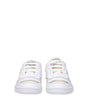 Maison Margiela White Fabric Low Tops