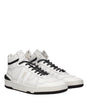 Lanvin White Leather High Tops
