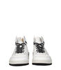 Lanvin White Leather High Tops