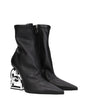 Dolce & Gabbana Black Leather Ankle Boots