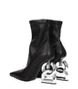 Dolce & Gabbana Black Leather Ankle Boots