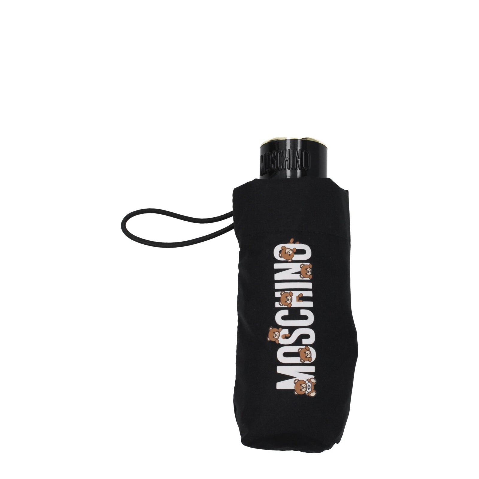 Parapluies en polyester noir Moschino