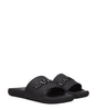 Lanvin Black Cotton Slippers Sandals