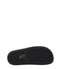 Lanvin Black Cotton Slippers Sandals