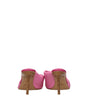 Jacquemus Pink Leather Stiletto Heels Sandals