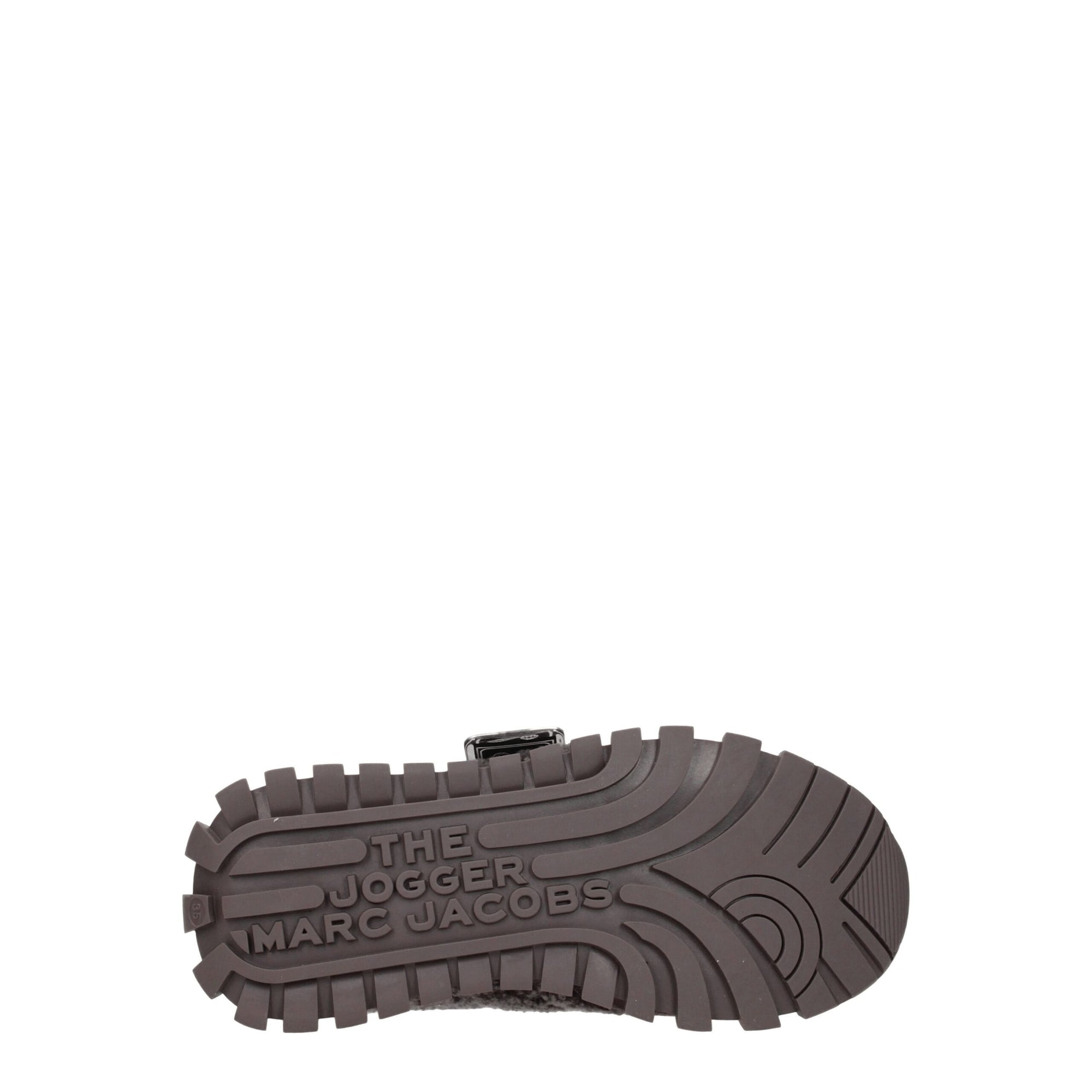 Marc Jacobs Gray Fur Chunky Sneakers