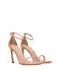 Lanvin Pink Leather Stiletto Heels Sandals