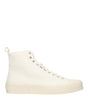 Jil Sander Beige Fabric High Tops