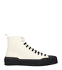 Jil Sander Beige Fabric High Tops