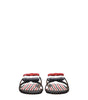 Thom Browne Black Leather Slippers Sandals