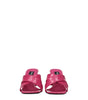 Dolce & Gabbana Pink Leather Platforms