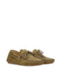 Isabel Marant Green Leather Slip-On Loafers