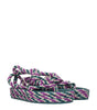 Sandales plates en tissu multicolore Isabel Marant