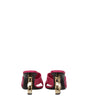 Dolce & Gabbana Pink Leather Platforms