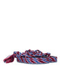 Sandales plates en tissu bleu Isabel Marant