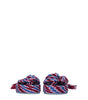 Sandales plates en tissu bleu Isabel Marant