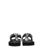 Sandales tongs en cuir noir Isabel Marant